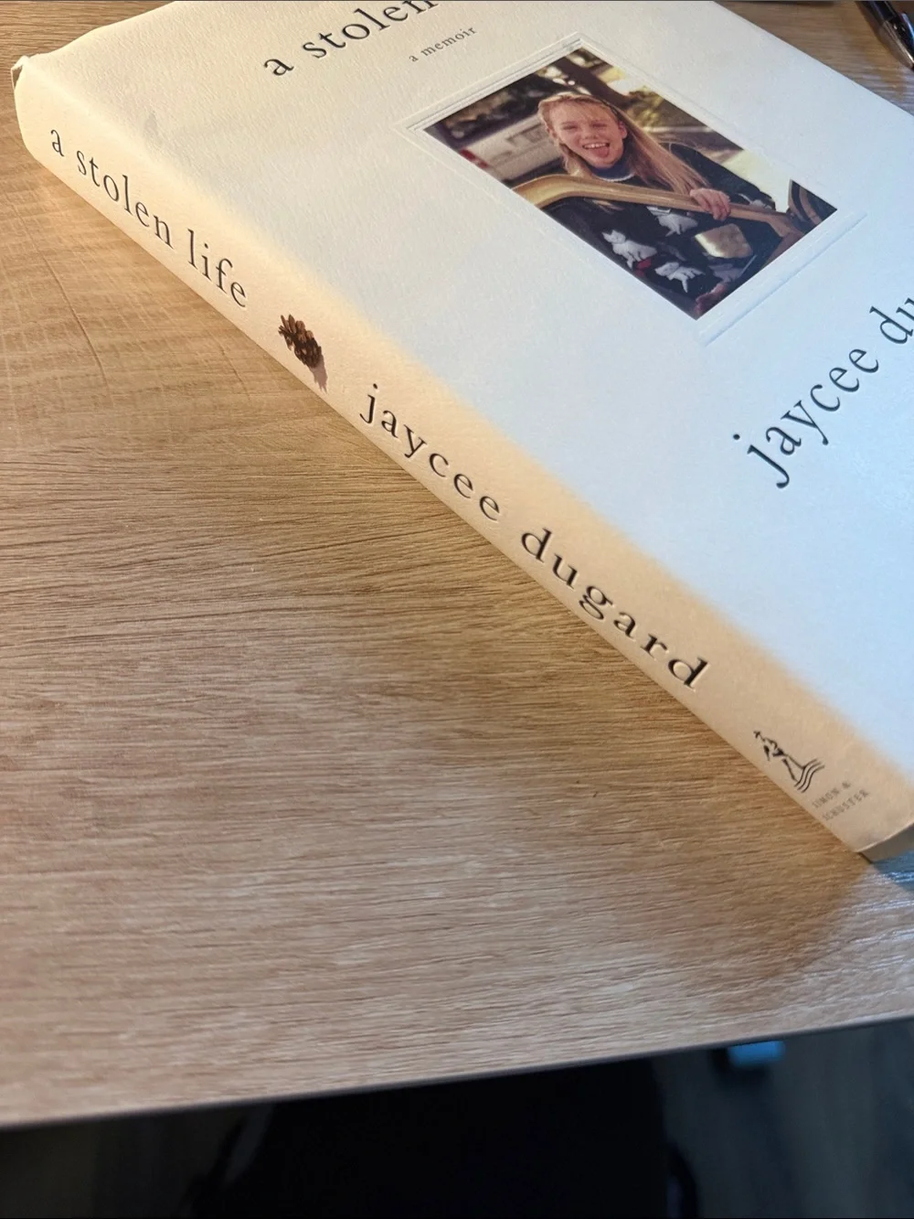A Stolen Life Hardcover Memoir - White Decorative Coffee Table Book